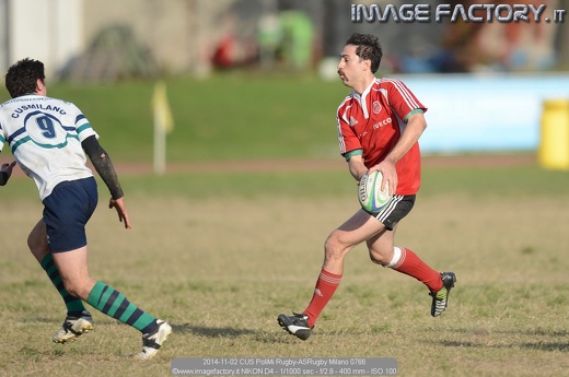 2014-11-02 CUS PoliMi Rugby-ASRugby Milano 0766